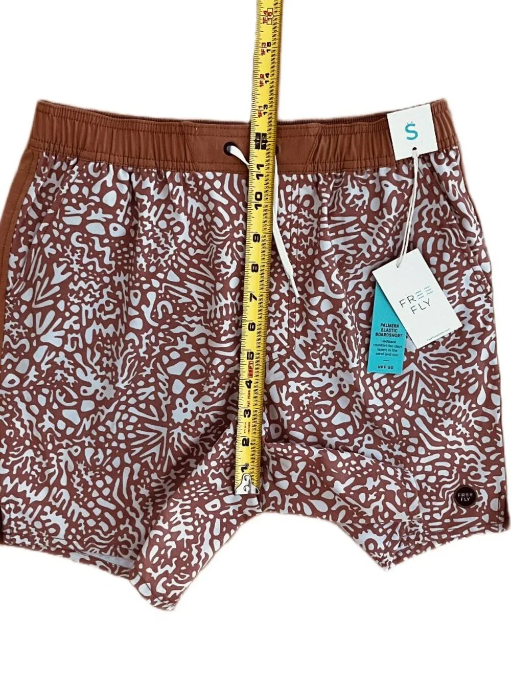 Free Fly Men's Palmera Swim Short Canyon Clay Size S NWT Unlined